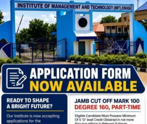 Apply for IMT Post UTME 2026/2026 as Application Portal Opens