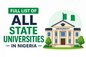Full List of All State Universities in Nigeria (2026 Updated)