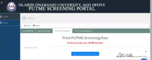 Get the latest updates on the oou post utme portal for 2026/2027. Learn how to apply, eligibility requirements, deadline, and step-by-step admission guide.