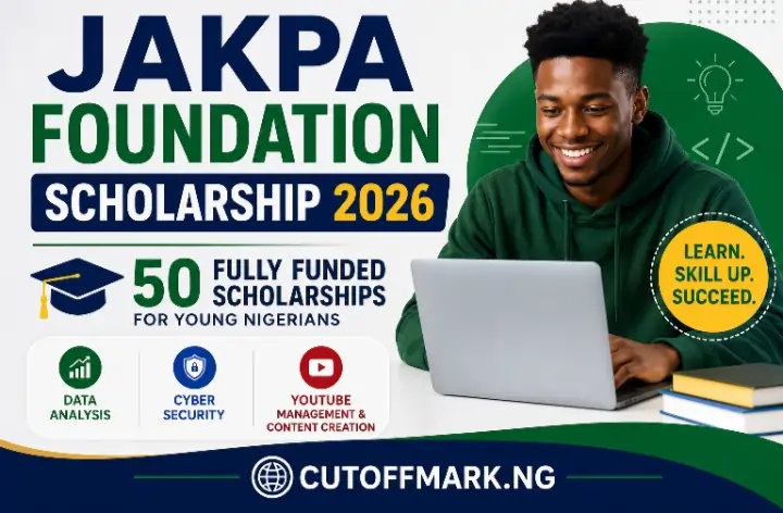 Jakpa Foundation Scholarship 2026: Eligibility, Requirements and How to Apply