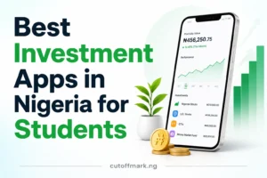 Best investment apps in Nigeria for students including PiggyVest, Cowrywise, Bamboo, Risevest, Trove, Chaka, ARM One, and i-invest.